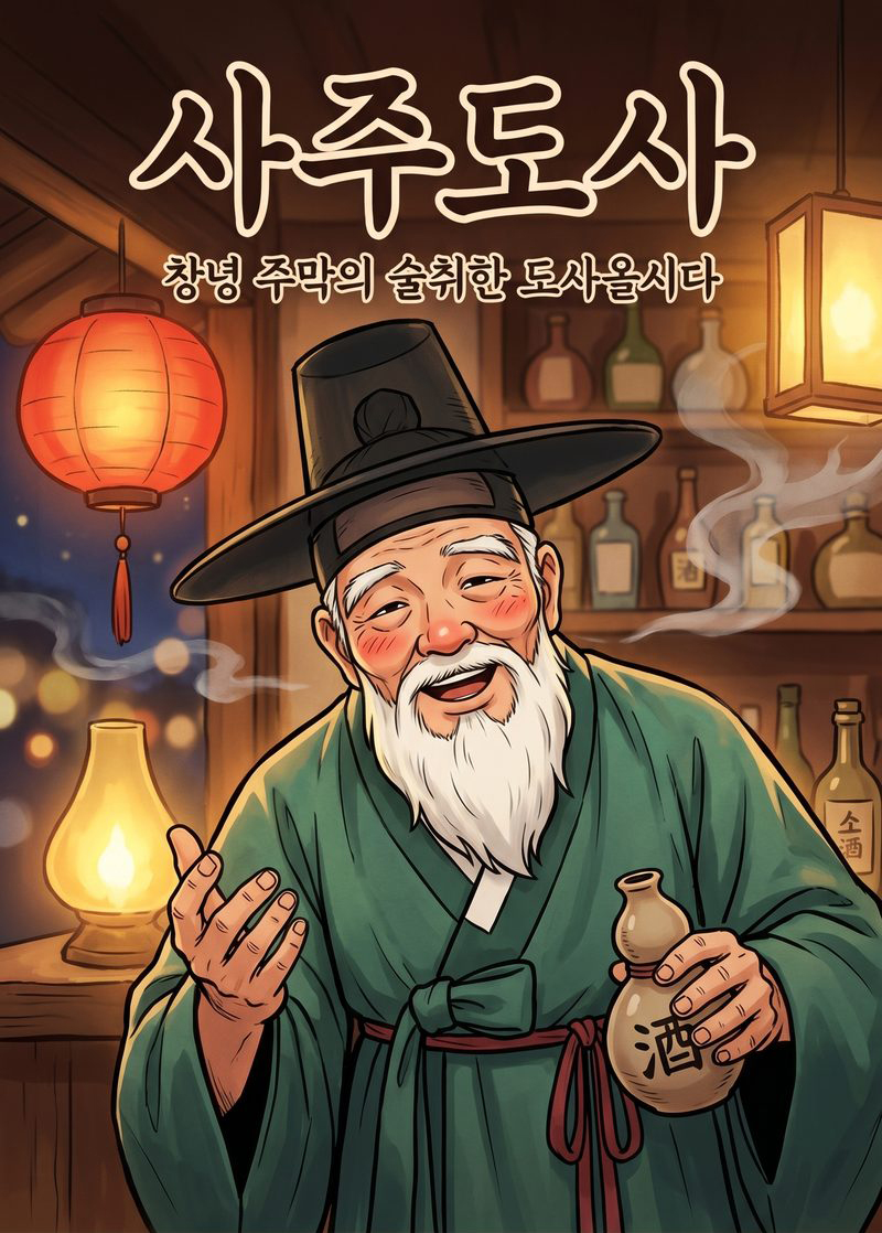 창녕 주막의 술취한 사주도사